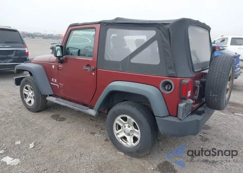 2009 Jeep Wrangler X from USA, damaged, VIN 1J4FA24139L730108